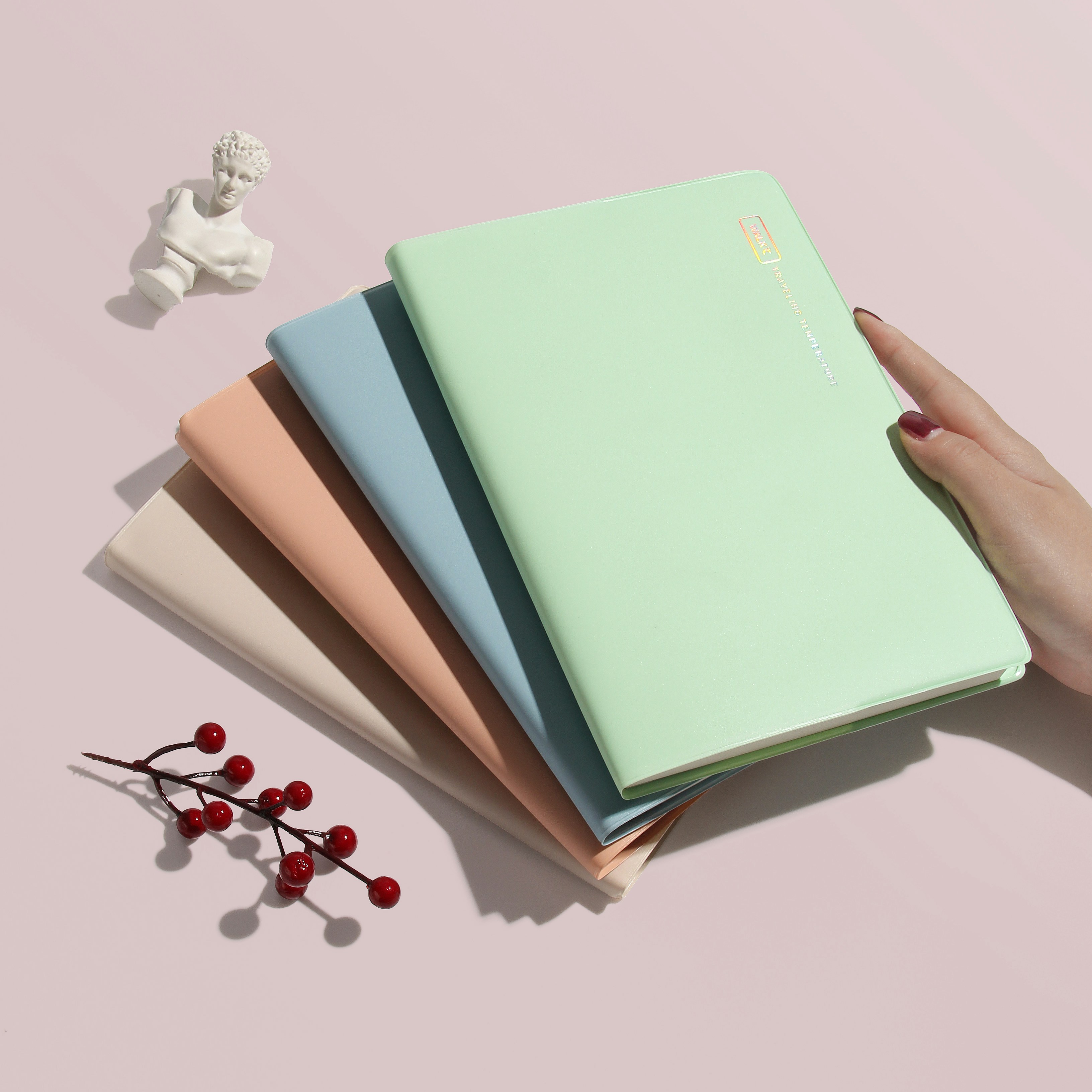 Specialty premium notebooks in multiple colors